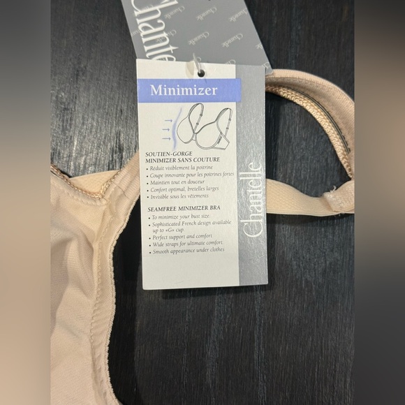 New Chantelle Nude Bra Minimizer 40D - Picture 5 of 5